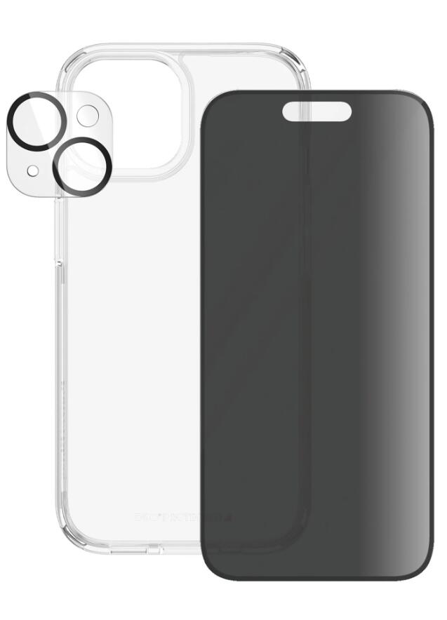 PanzerGlass™ Privacy 3-in-1 Set - iPhone 15 PanzerGlass™ Privacy 3-in-1 Set - iPhone 15